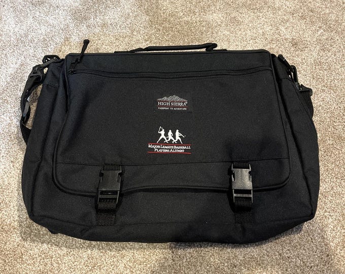 high sierra laptop bag Major League Baseball Players ALUMNI Embroidered On Front