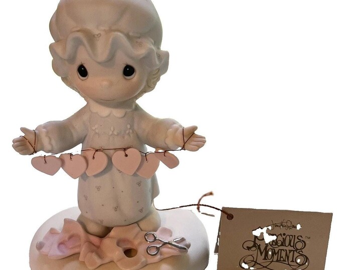 Vintage 1983 Precious Moments You Have Touched So Many Hearts 5” Tall