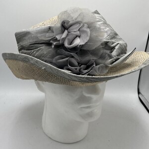 Toucan Collection Woven Hat Toucan Collection Straw Sun Hat Womens OS Tan Gold Shimmer  main image 4