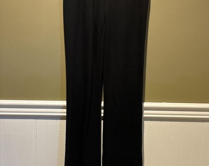 Calvin Klein Performance Bootcut Pants • Black 4‑Way Stretch • Women’s XS • NWT