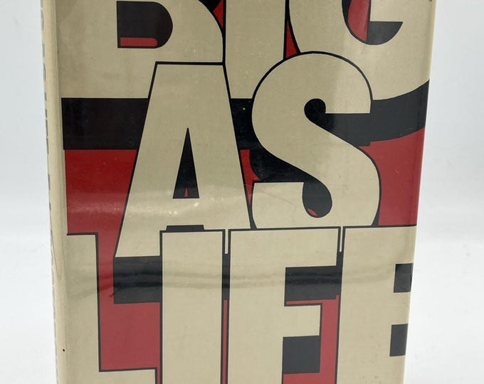 E.L. Doctorow-Big as Life-1966-1ST/1ST Edition-Very Good Condition with Dust Jacket