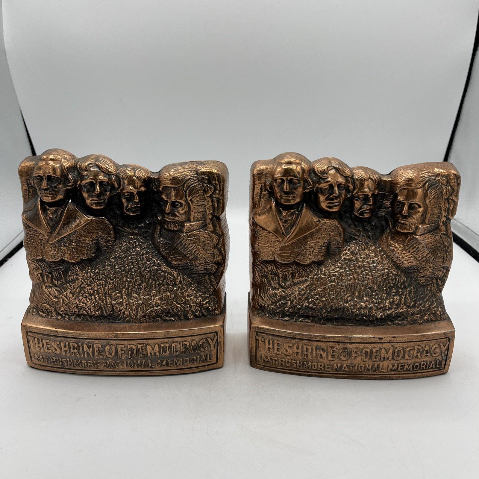 Mt. Rushmore National Memorial Park Vintage Bookends 