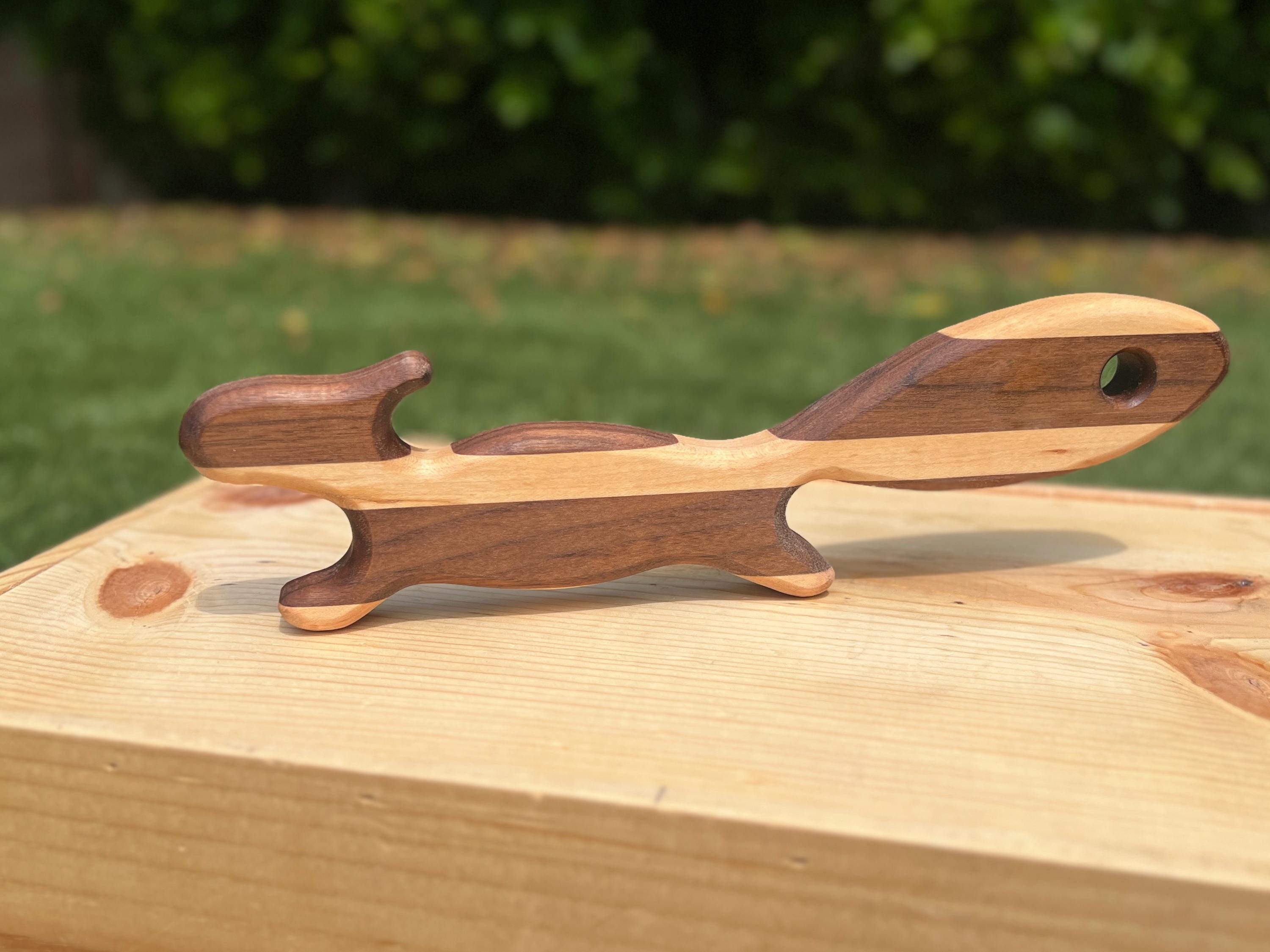Squirrel Rack Handcrafted Squirrel Oven Rack Puller – Walnut & Maple Wood | Fun ...