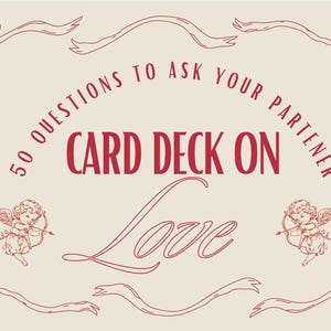 50 domande da porre al partner - Mazzo di carte sull'amore