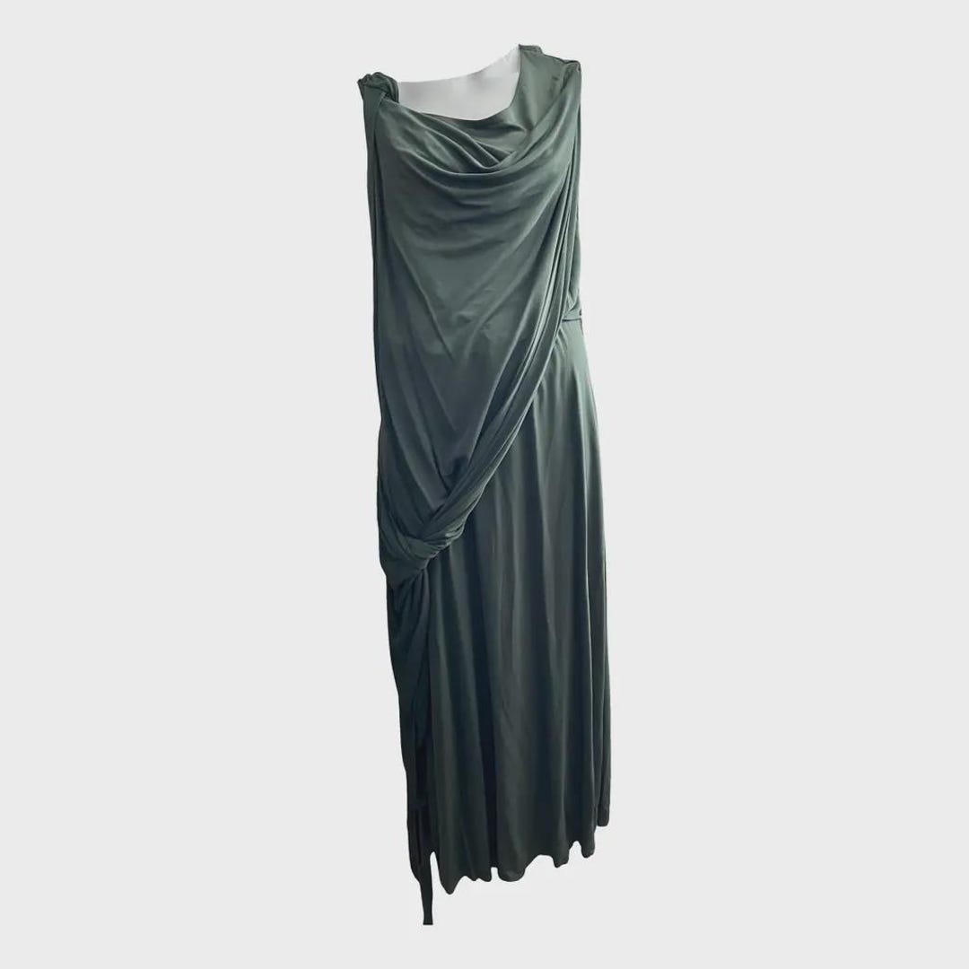 【関税&送料込み】Bottega Veneta Draped Jersey Dress Bottega Veneta Draped Viscose Jersey Dress - Etsy