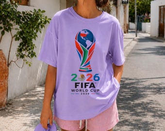 FIFA World Cup 2026 Shirt|Soccer Fan Tee| Football Lover Gift| World Cup 2026 T-Shirt| Soccer Championship Graphic Tee|
