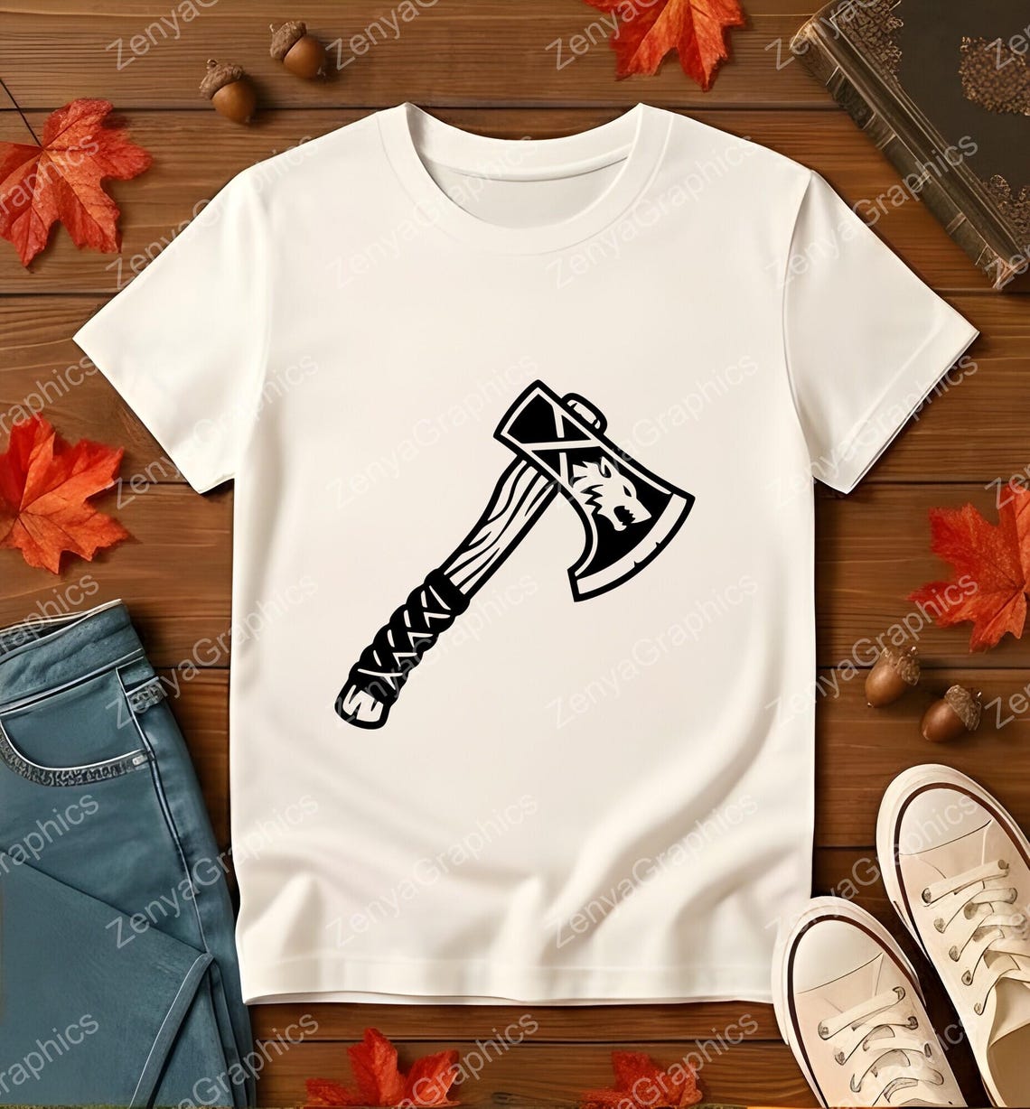 Viking Ax Design SVG PNG JPG | Norse Style Cut File for Crafts - Etsy