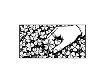 Clover Hand SVG PNG JPG | St. Patrick's Day Design for Cricut