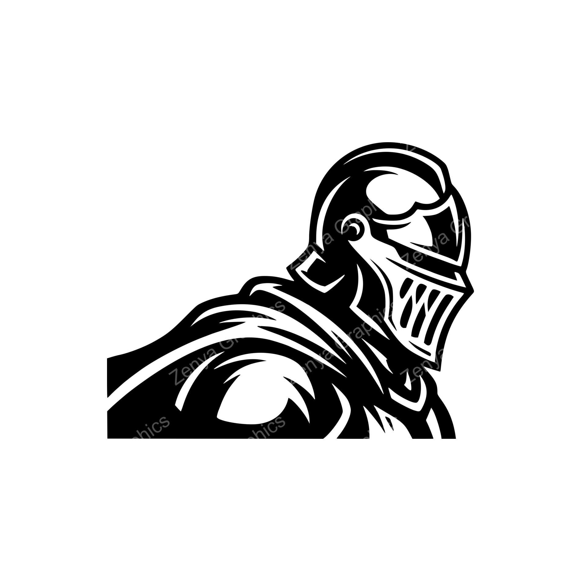 Knight Armor Warrior SVG PNG JPG | Medieval Design for Crafting - Etsy