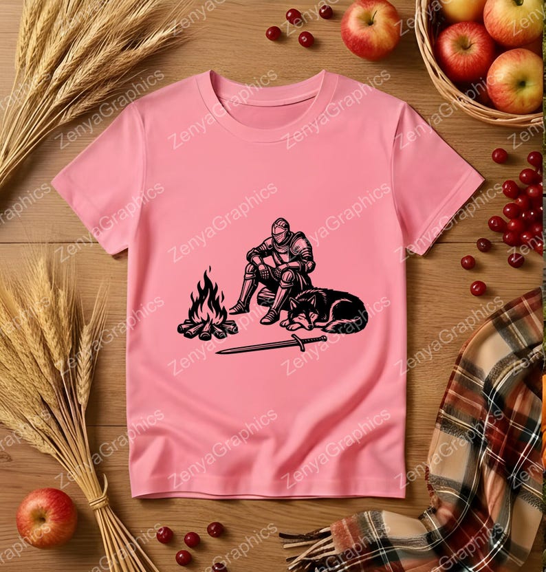 Medieval Warrior Knight SVG PNG JPG | Digital Design for T-shirt ...