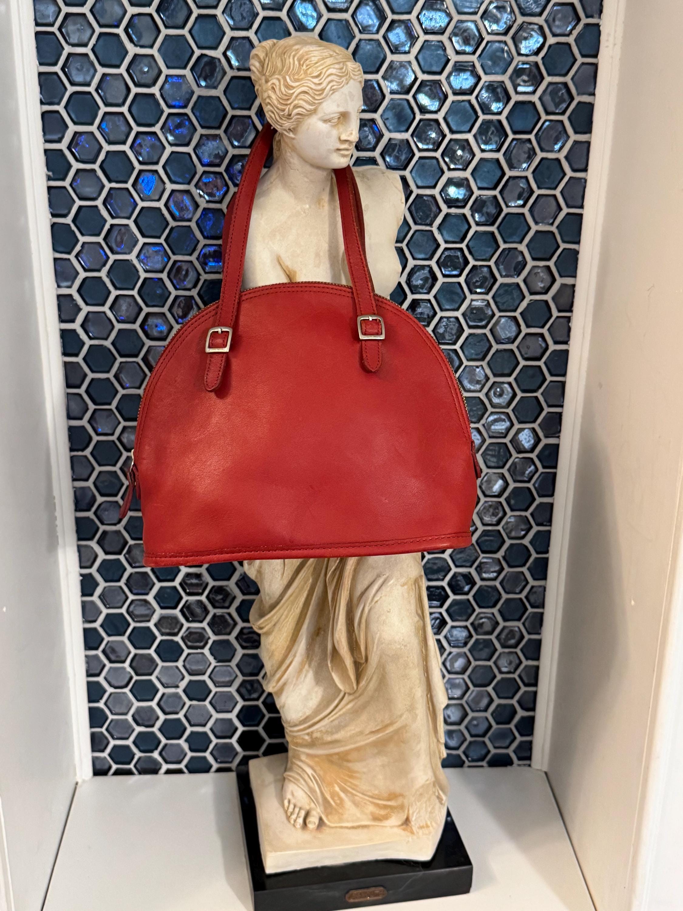 Vintage Coach Red Purse - Etsy