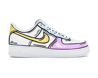 Custom Cartoon Style Sneakers