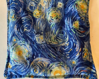 Rice heating pad or ice pack Van Gogh free shipping