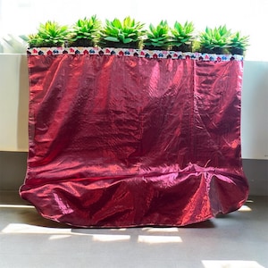 Worship Banner Red Praise Flags | Christian Prophetic Flexi Rod Church Worship Dance Flags for Spiritual Celebration