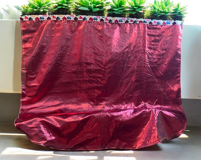 Worship Banner Red Praise Flags | Christian Prophetic Flexi Rod Church Worship Dance Flags for Spiritual Celebration