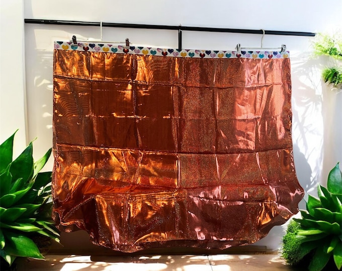 Copper Fire Worship Praise Dance Flags | Flexi rod prophetic Christian dance banners | Church banners | Praise Flags