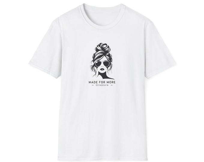 Made for More Tee  ,  Bible Verse Shirt, New Believer Gift , Church Merch Faith Apparel