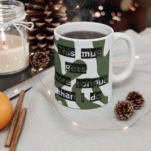 Funny Ceramic Mug, This mug gets more tongue than I do, Sarcastic Coffee Cup, Tongue Design Mug, Novelty Tea Mug, Gift for Coffee Lover,