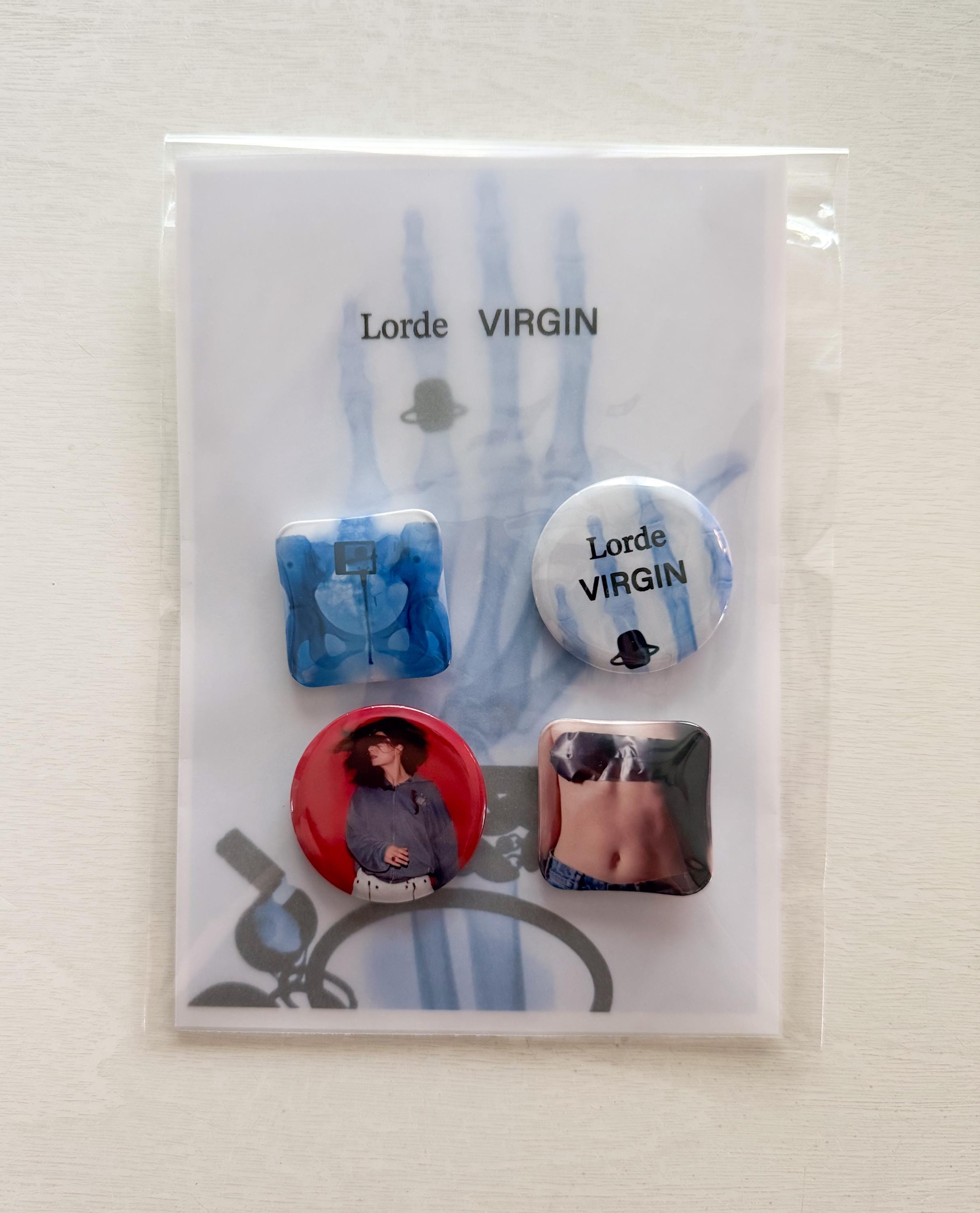 LORDE New Album Virgin Pins - Etsy