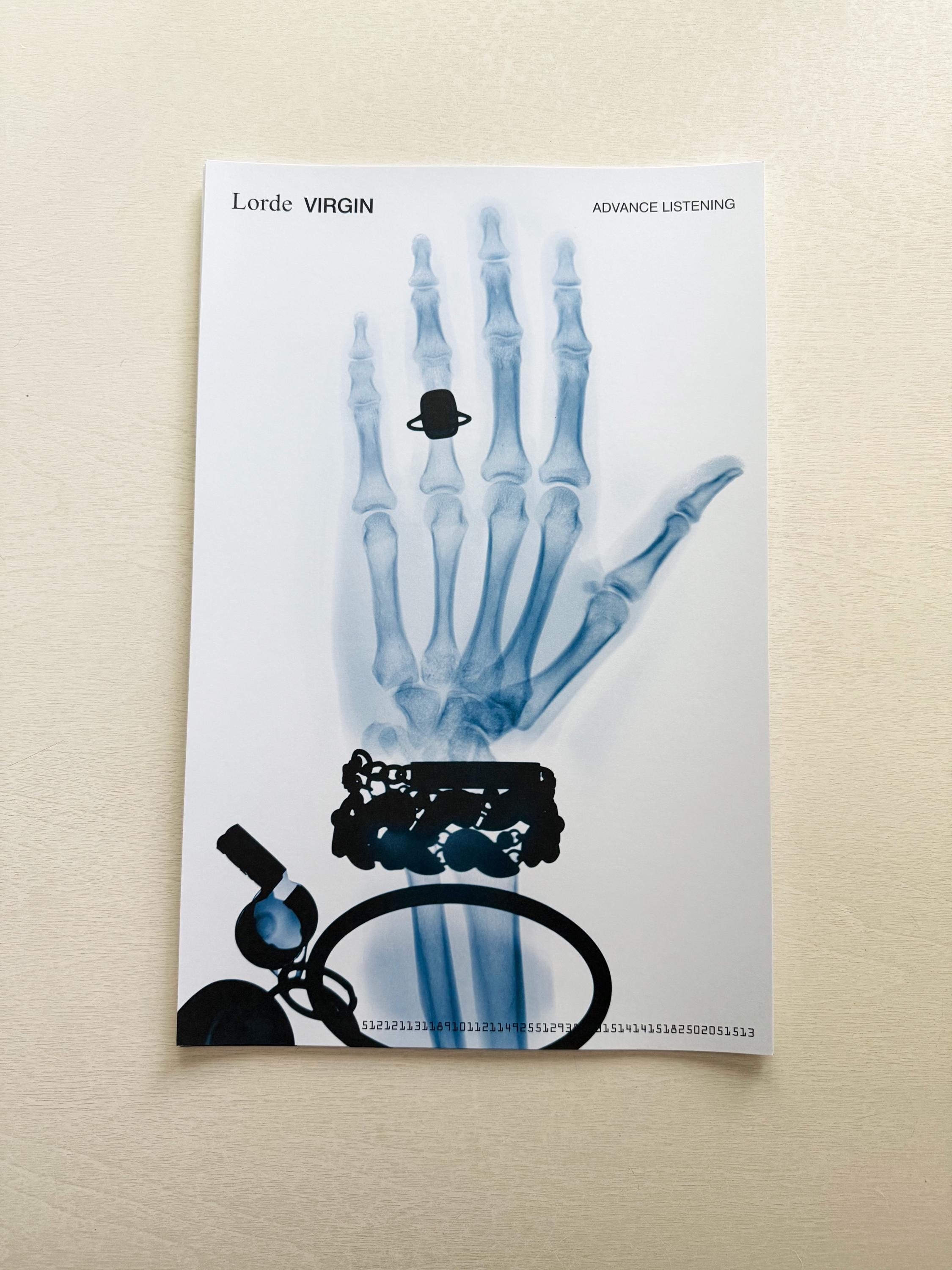 LORDE Virgin Listening Party Event Promo Poster - Etsy