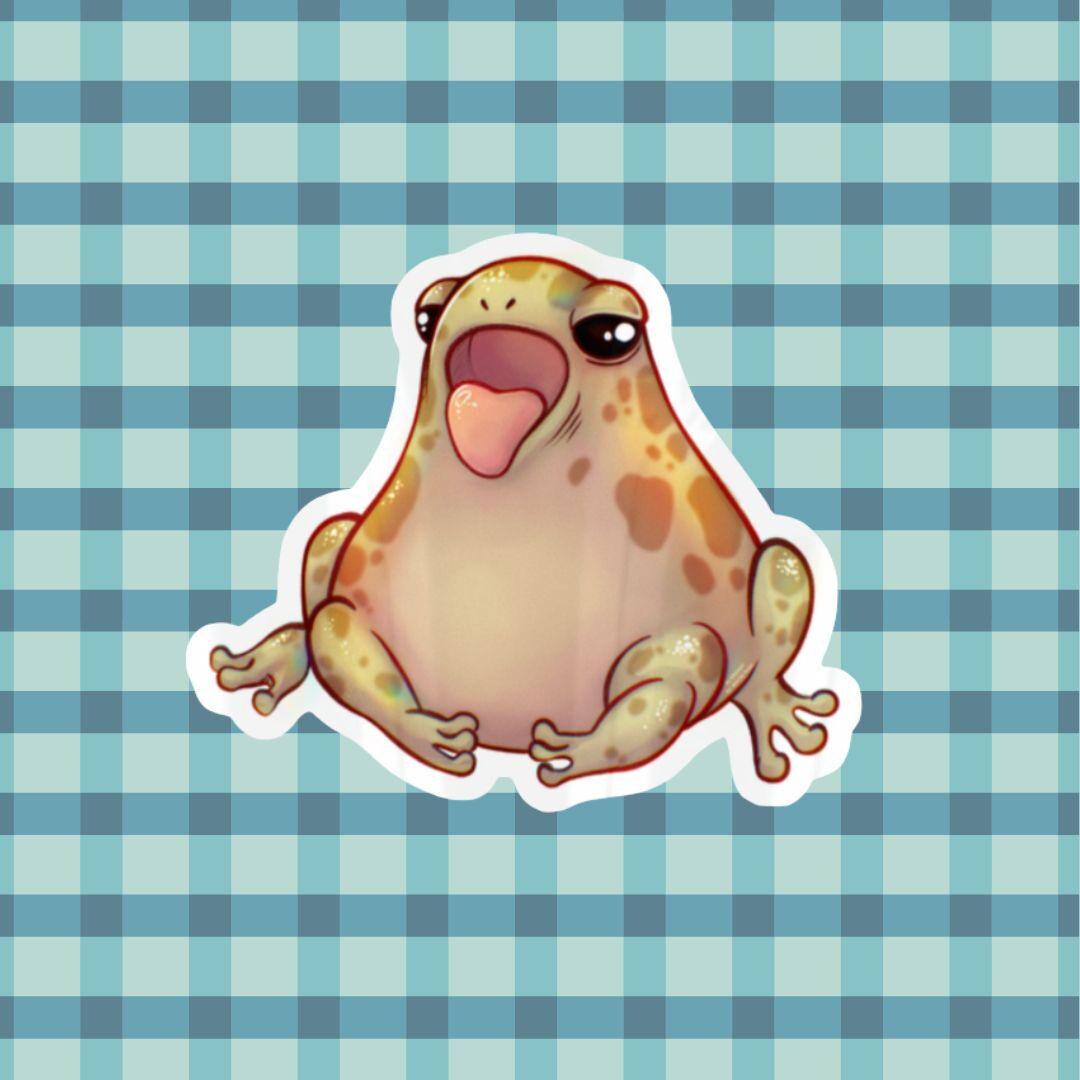 Rain Frog Yawning Sticker: Pete From Starsfalls Omegaverse - Kindle ...
