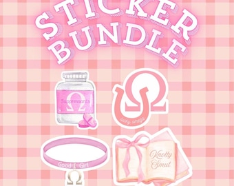 Omegaverse Smut Sticker Bundle: Kindle/Laptop Decals