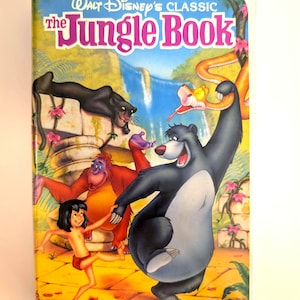 VHS The Jungle Book Walt Disney’s 1991 The Classics Black Diamond Collection #1122 VHS Animated Movie