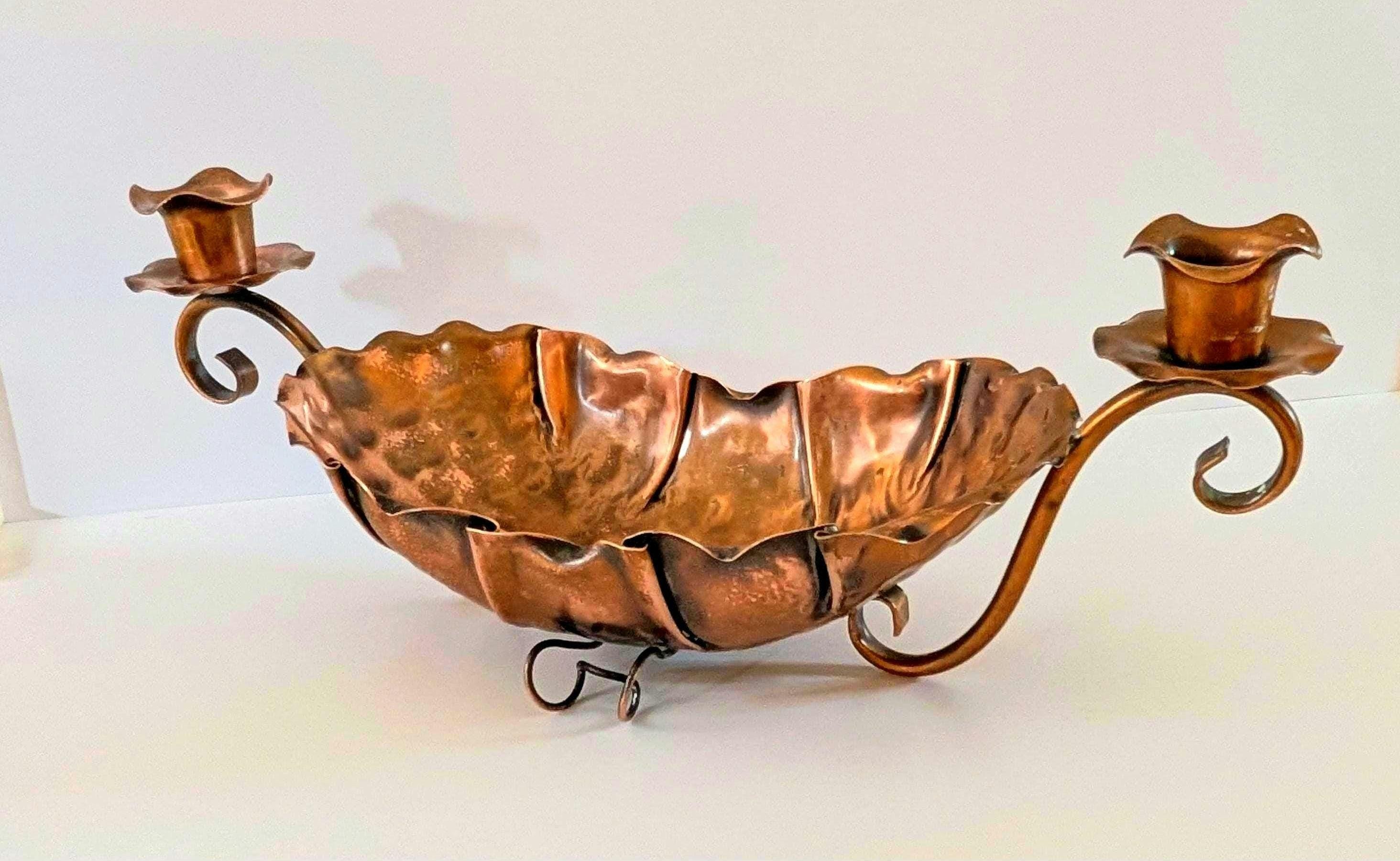 置物 GregorianCopper CandleHolder ServingTray il_fullxfull