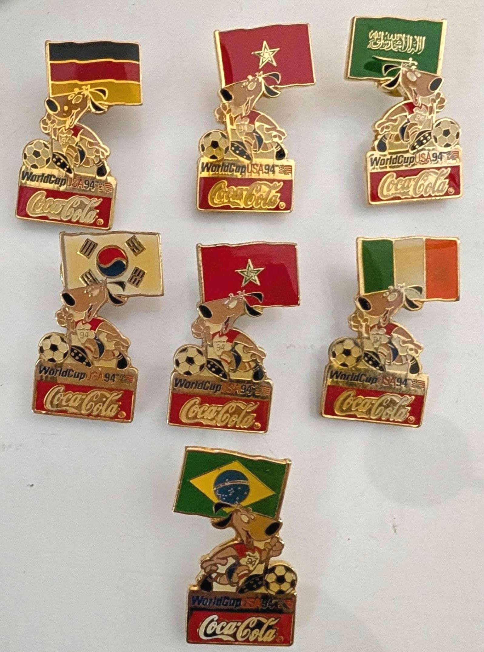 0 PIN - USA CUP Etsy 1994年ワールドカップUSAマクドナルド 