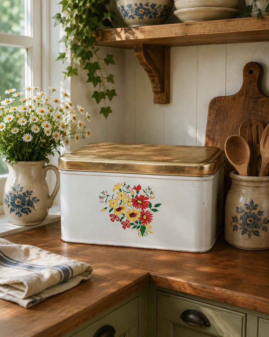 Vintage 1960s Tins and Boxes - Etsy