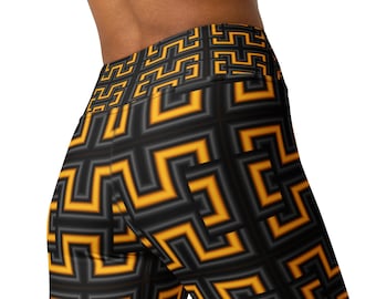 Sacred Geometry Leggings: Visionary Art Yoga Pants