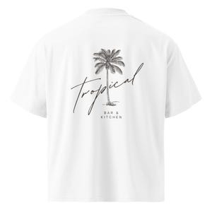T-shirt in surf-/strandstijl
