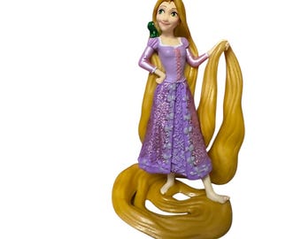 Figura de PVC de la Princesa Rapunzel de Disney Store, 7,6 cm (3 pulgadas)