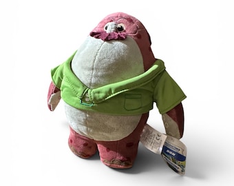 Peluche oficial de Disney de Don Carlton de Monster University, nuevo con etiqueta, 7 pulgadas.