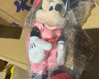 Disney Store Minnie Mouse sweetheart 2026, peluche mediano suave de 34 cm con etiqueta
