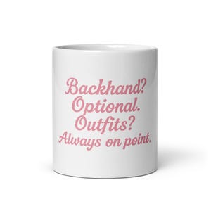 Funny tennis mug