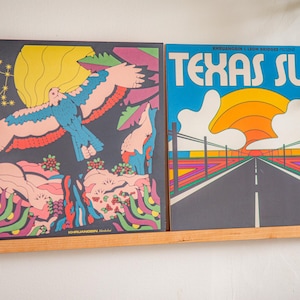 Vinyl Record Shelf, Wall Mounted Record Shelf, Housewarming Gift
