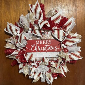 Merry Christmas Wreath