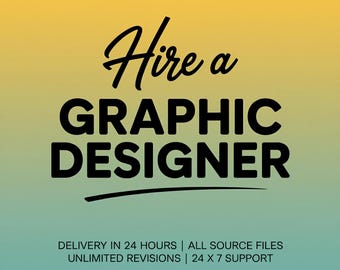 Hire a Graphic Designer: (Custom Logos, Social Media Designs, and Professional Branding Services)