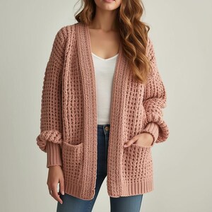 Boho Mandala Patchwork Cardigan Crochet Pattern