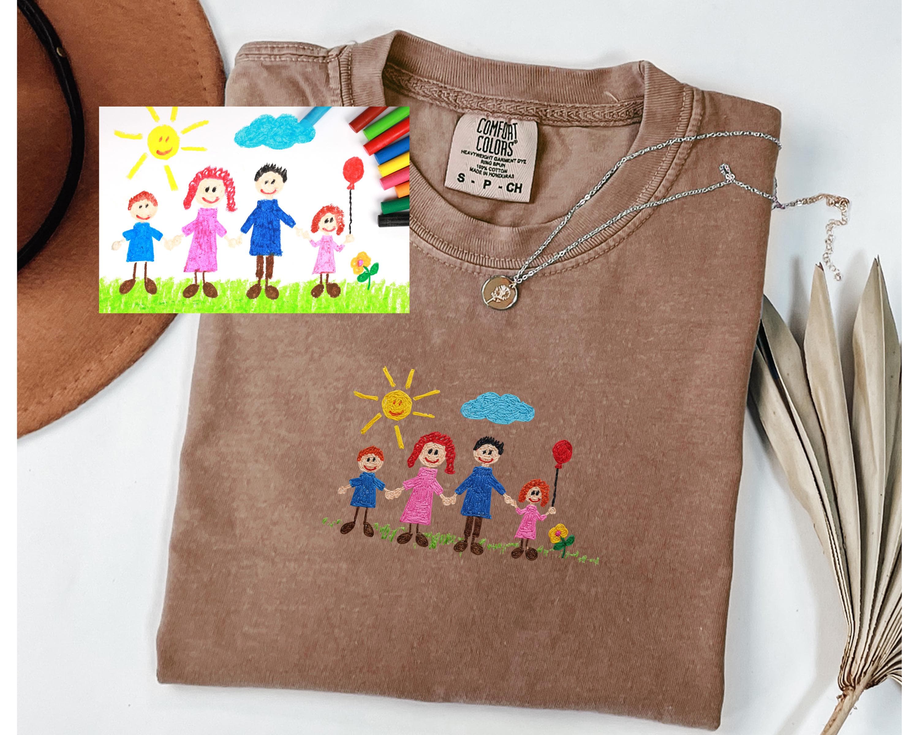 m*︎様 Embroidery Patchwork Shirts(KIDS) Embroidery Kid Shirt - Etsy