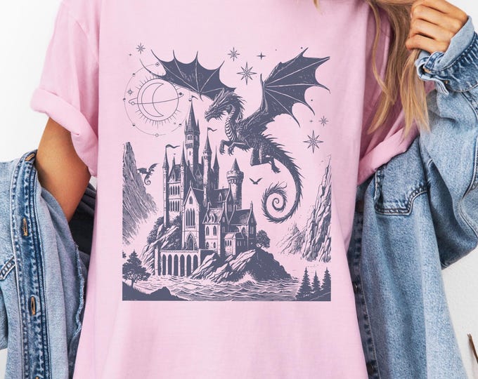 Comfort Colors Vintage Dragon Shirt