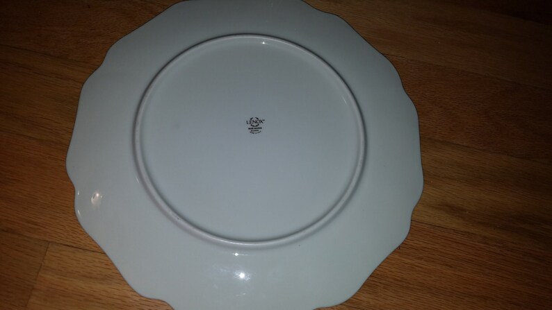 Lenox Rose Manor cake platter