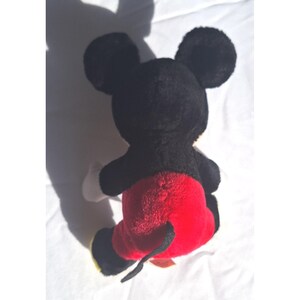 Vintage Walt Disney Productions Mickey Mouse Plush Disneyland Disney World Korea image 4
