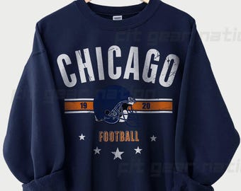 Vintage Chicago Bears Sweatshirt – Retro NFL Fan Apparel for Men & Women, Perfect Gift for Bears Fans