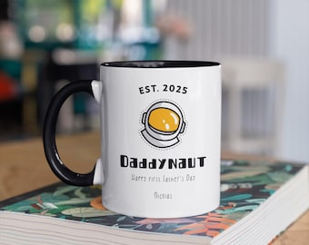 Father's Day First Celebration, Gift for Dad, Custom Mug, Gift for Him, Mug for dad, personalized mug with name for children.