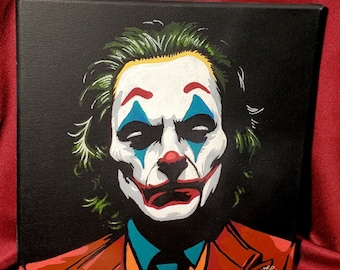 ジョーカー - ホアキン・フェニックス - 絵（印刷） - Etsy 日本