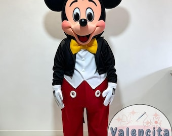Disfraz de mascota Mickey mouse for parties and birthdays tamaño para adultos. Please read the description