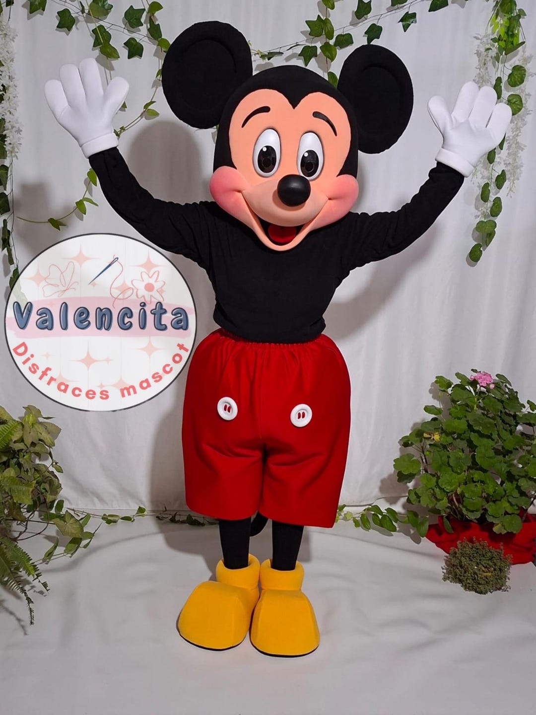 Classic Mickey Mouse Mascot Costume. - Etsy Australia