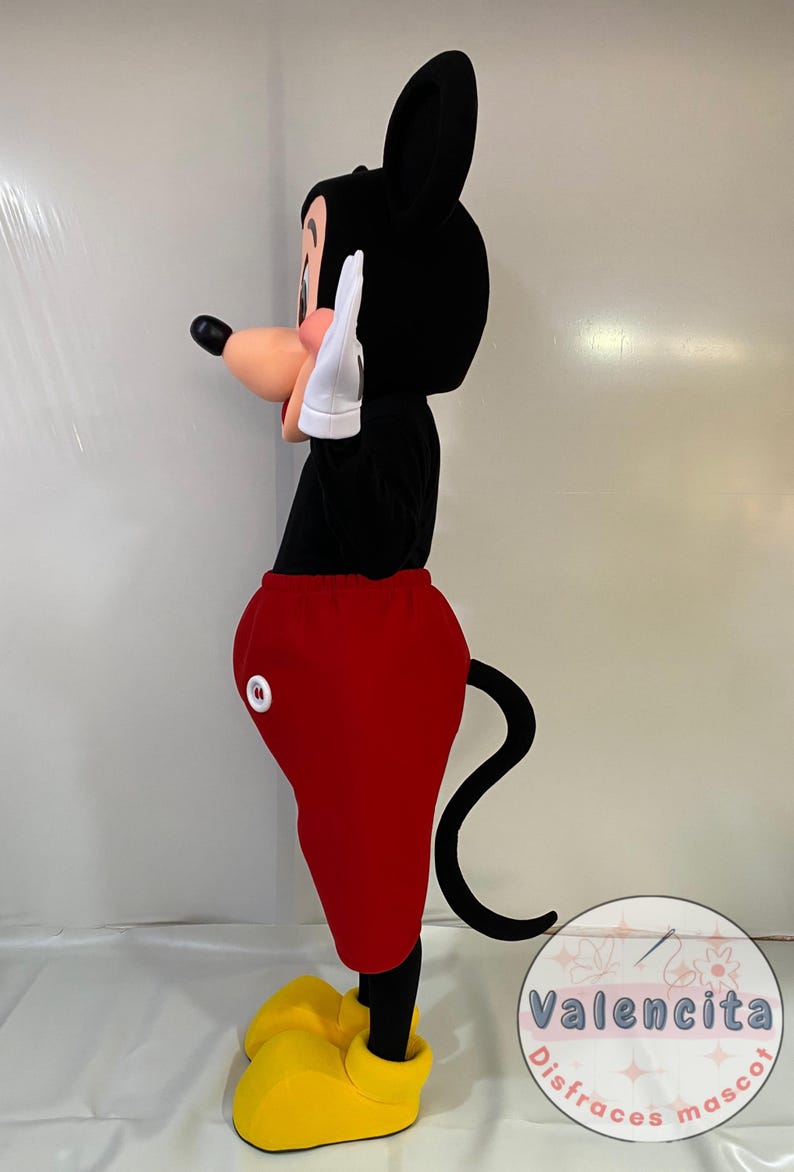 Classic Mickey Mouse Mascot Costume for Parties and Birthdays, Adult ...